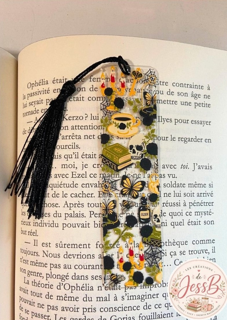 Signet acrylique - Livres & Mystère