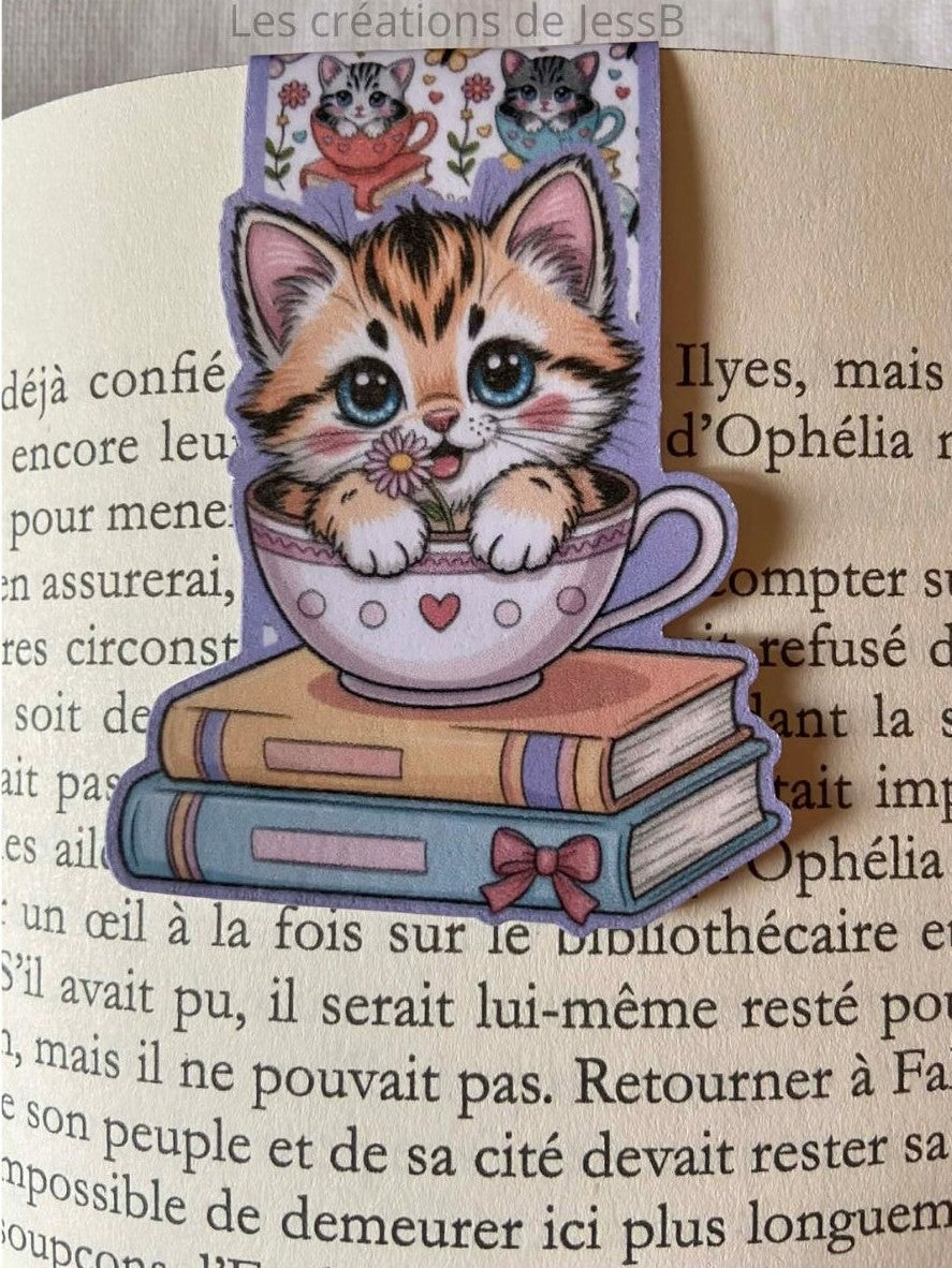 Signet magnétique - chat