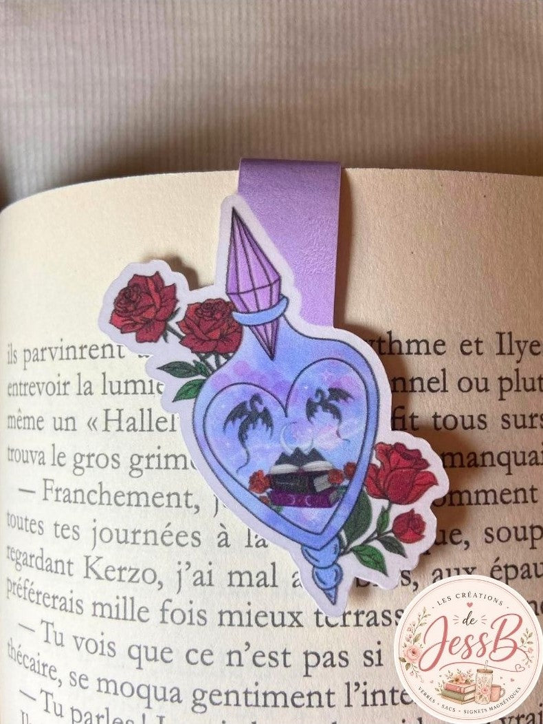 Signet magnétique - Dragon & Cœur