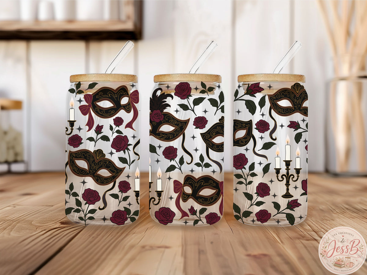 Verre 16 oz – Bal Masqué