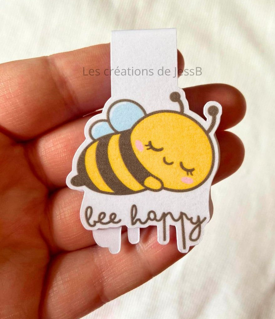 Signet magnétique - abeille happy