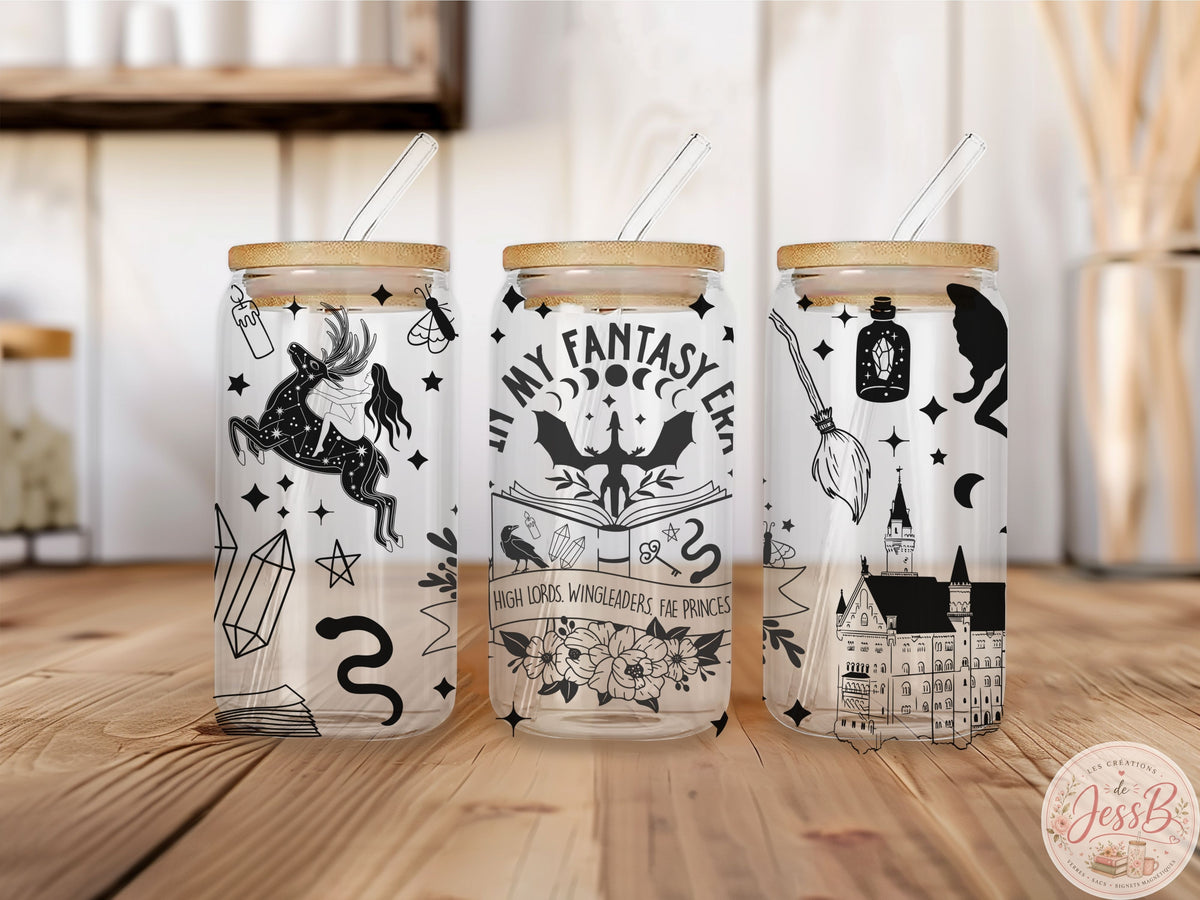Verre 16 oz – Royaume Enchanté