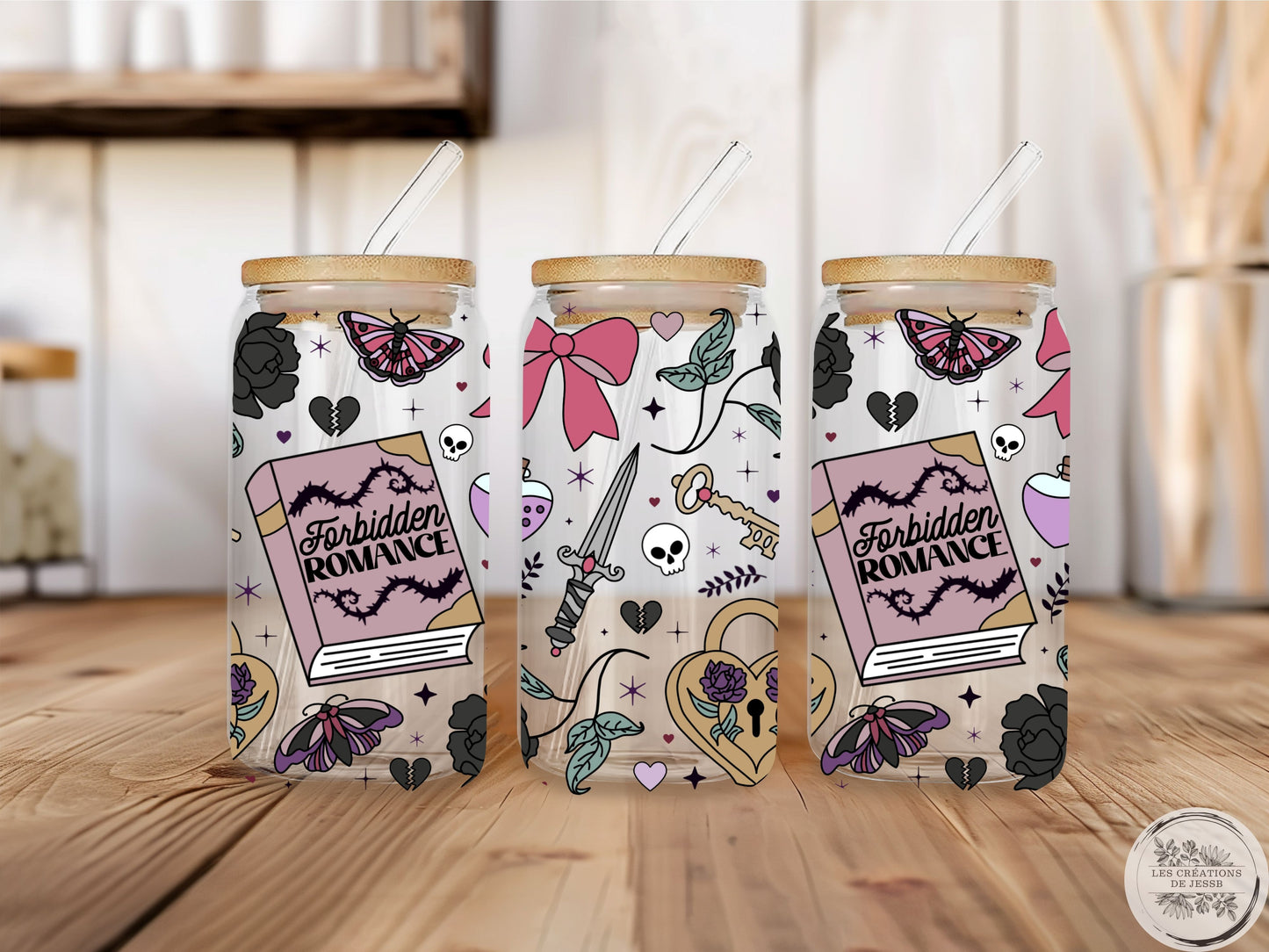 Verre 16 oz – Amour interdit