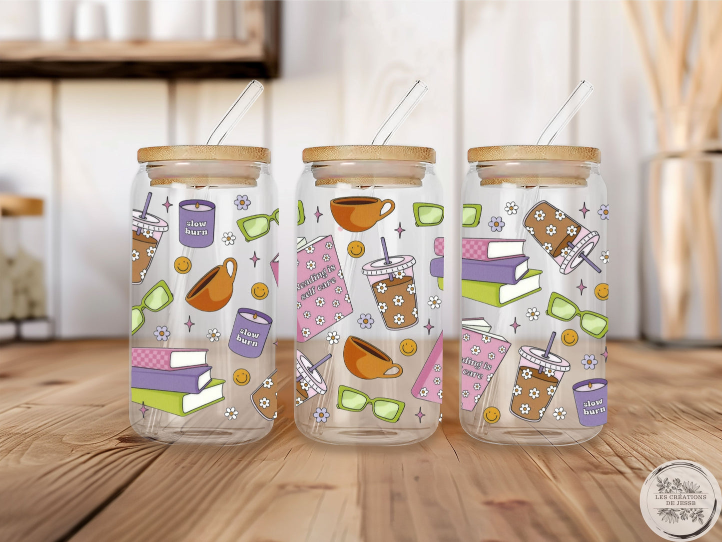 Verre en Vitre 16 oz – Reading Is Self Care