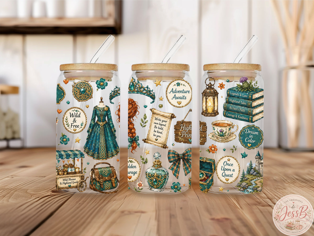 Verre 16 oz – Aventure Enchantée