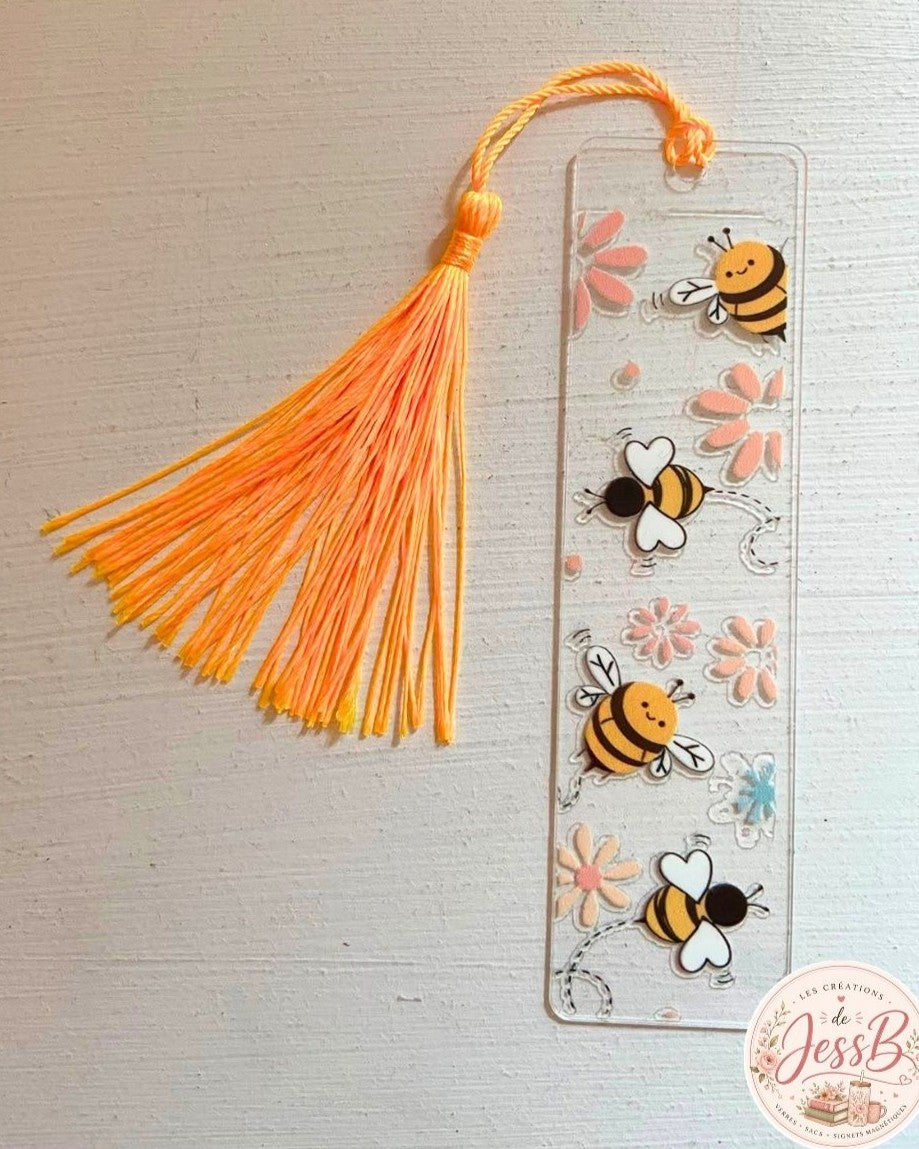 Signet acrylique – Abeille