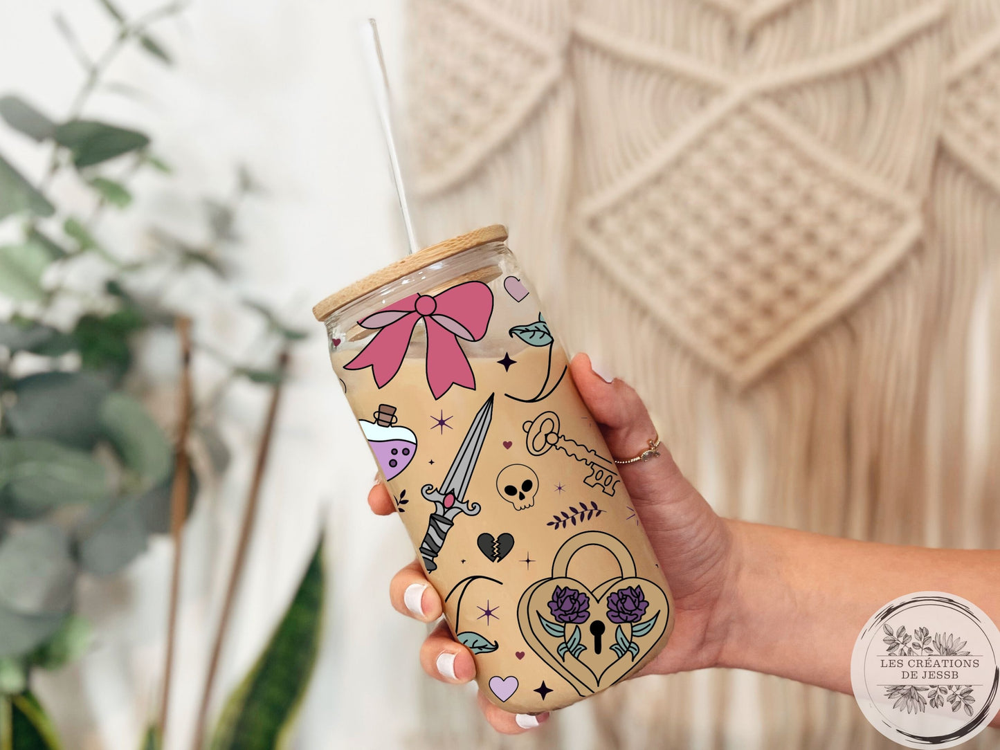 Verre 16 oz – Amour interdit