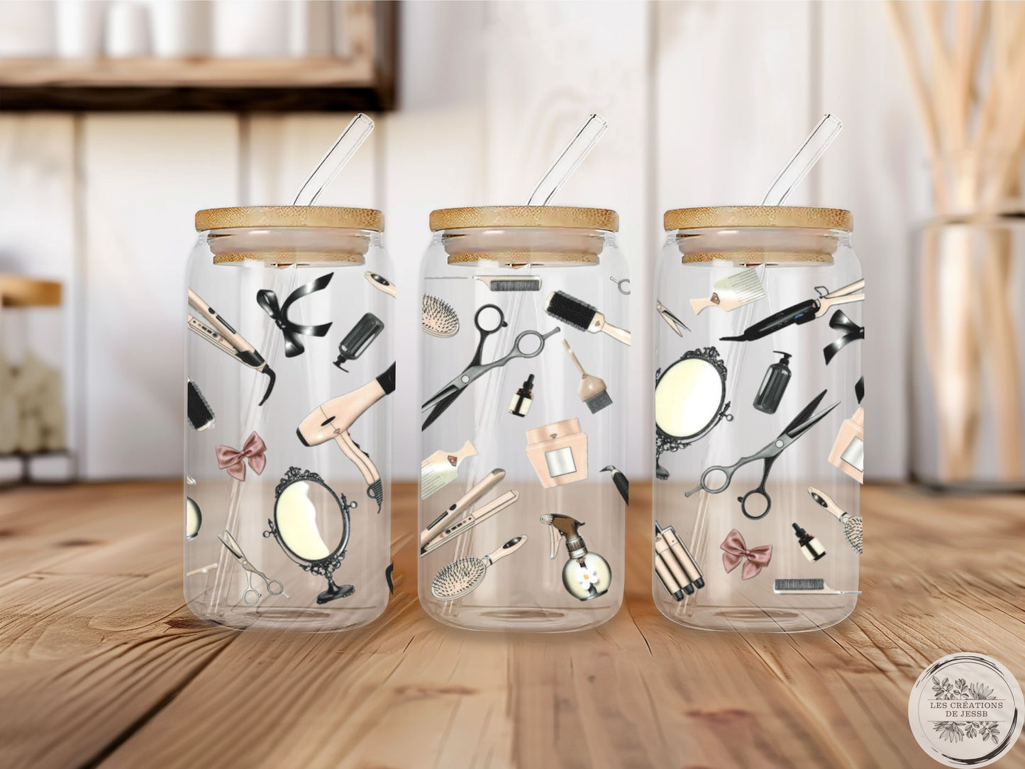 Verre en vitre 16 oz – Coiffeuse