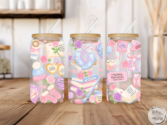 PRÉCOMMANDE | Verre Hockey Romance 16 oz – Design Édition Hockey
