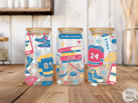 PRÉCOMMANDE | Verre Hockey Romance 16 oz – Design Édition Hockey