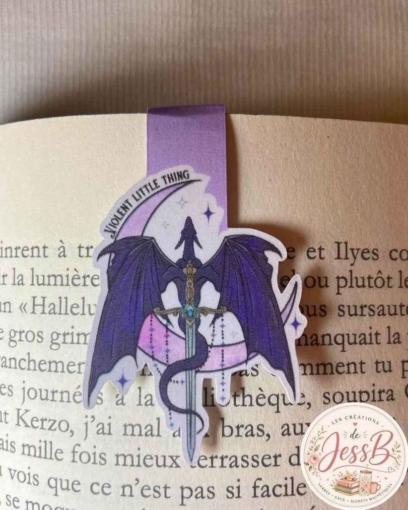 Signet magnétique - Dragon & Lune