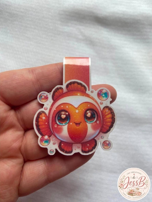 Signet magnétique – Poisson-clown