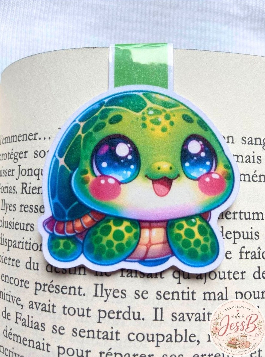 Signet magnétique – Tortue verte